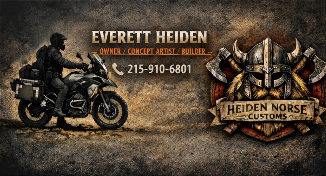 Everett Heiden - Owner, Concept Artist, Builder